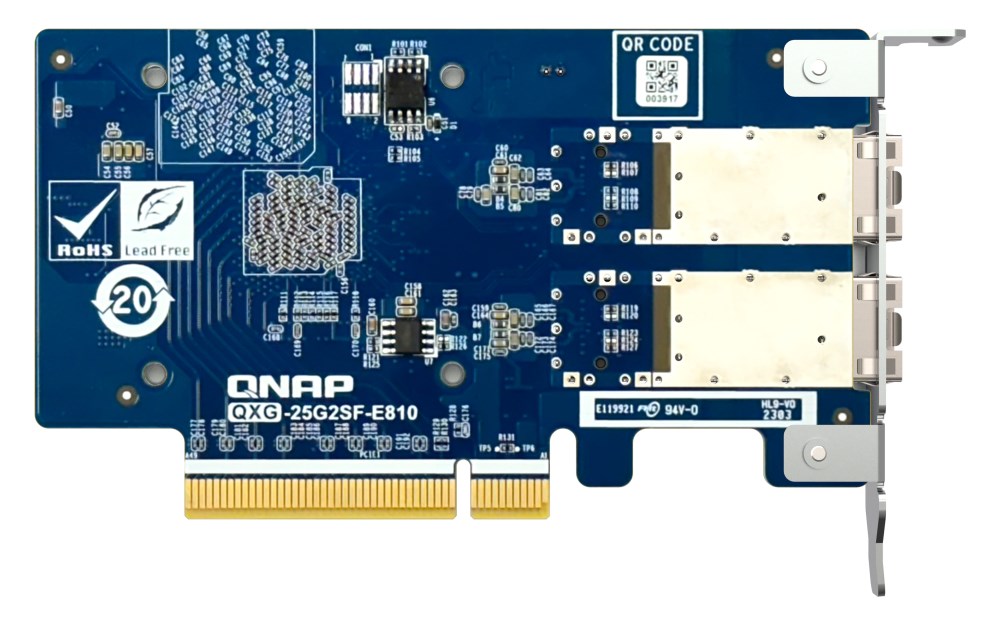 QNAP QXG-25G2SF-E810 network card Internal Fiber 25000 Mbit/s - Image 4