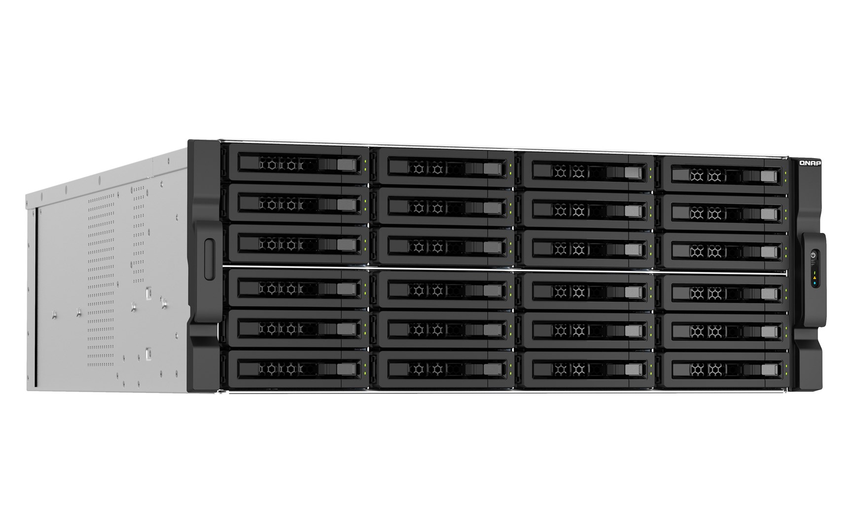 QNAP TS-H3087XU-RP NAS Rack (4U) Intel Xeon E E-2378 64 GB DDR4 QuTS hero Black, White - Image 3