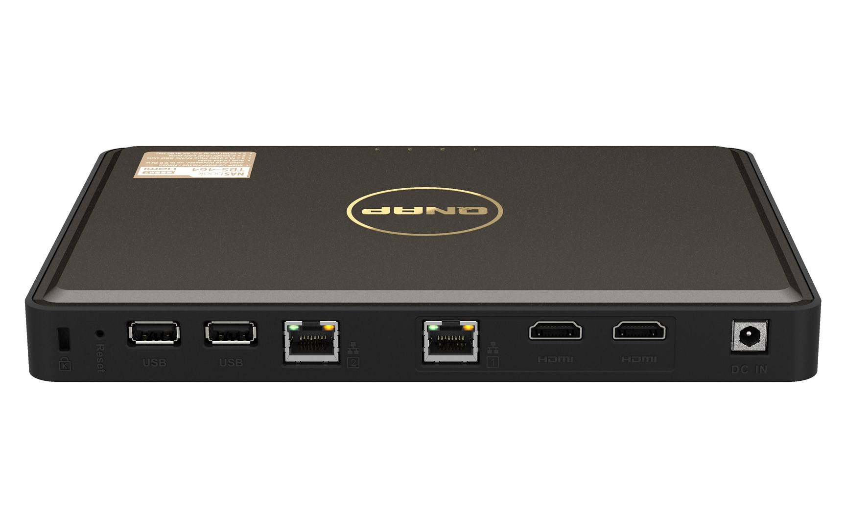 QNAP TBS-464 NAS Desktop Ethernet LAN Black N5105 - Image 2