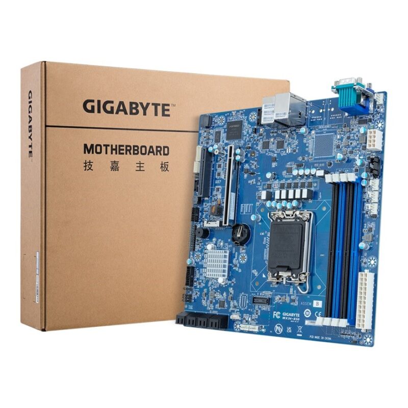 Motherboard - Gigabyte MX34-BS0 1x LGA 1700 Intel® Xeon® E-2400 / 6300 Intel® Pentium® Gold G7400 / G7400T Intel® C262 - Image 5