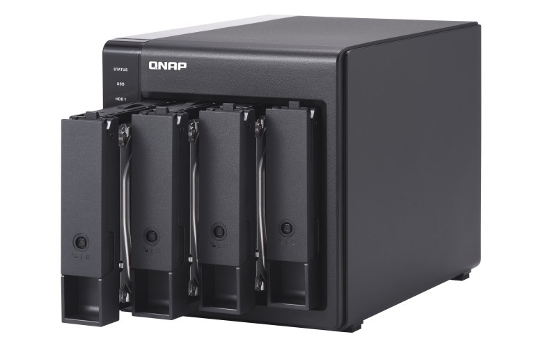 QNAP TR-004 storage drive enclosure HDD/SSD enclosure Black 2.5/3.5" - Image 3