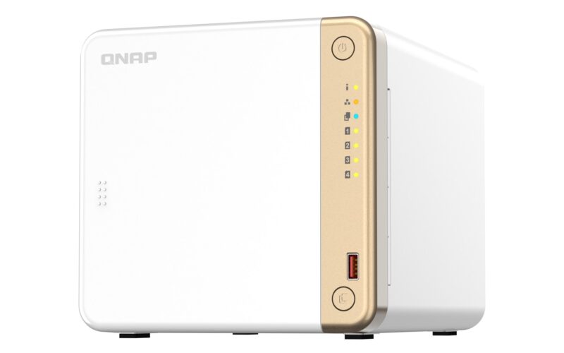QNAP TS-462-4G NAS/storage server Tower Intel® Celeron® N4505 4 GB DDR4 0 TB QNAP QTS White - Image 7