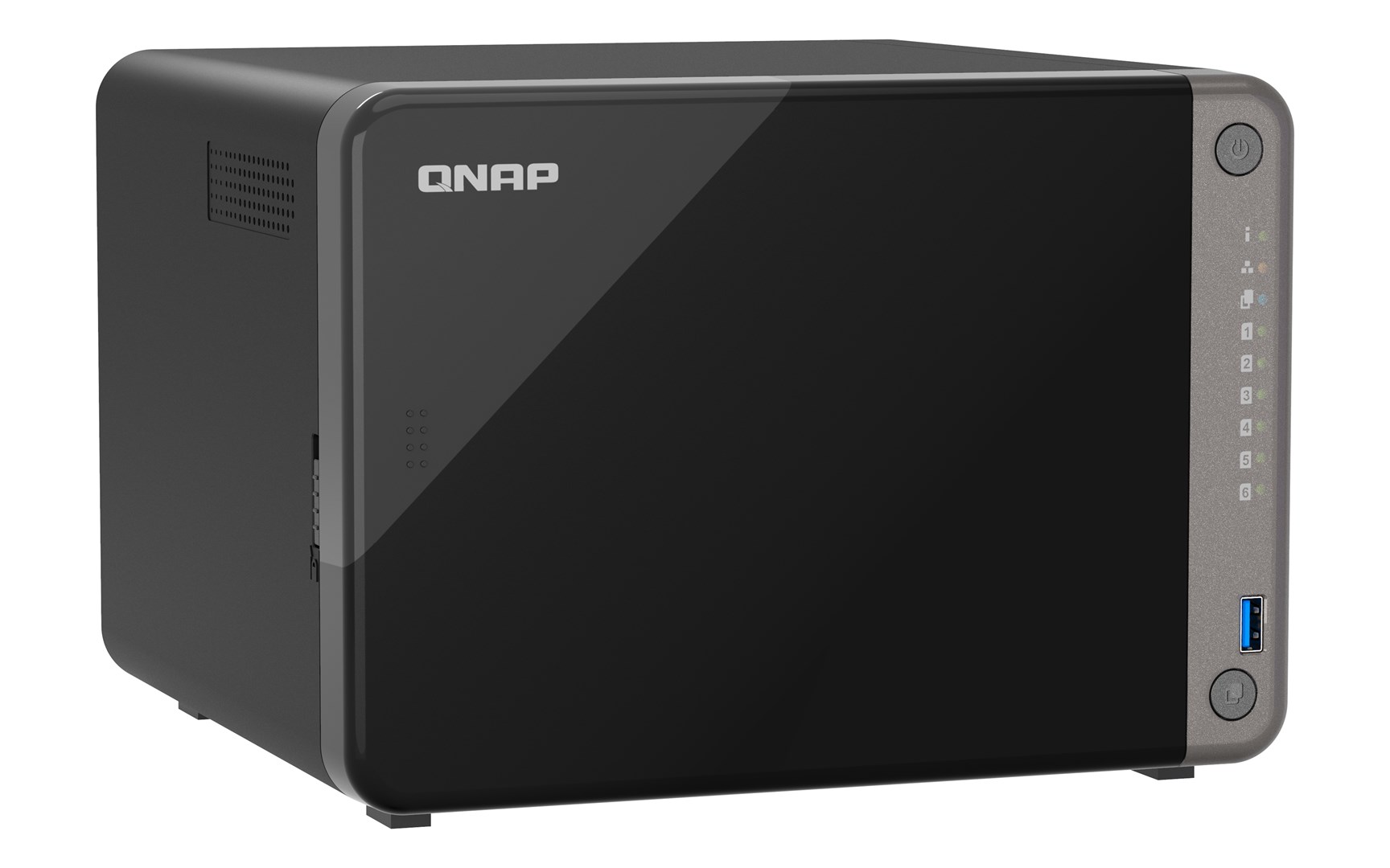 QNAP TS-AI642-8G NAS/storage server Tower Ethernet LAN Black Cortex-A76 - Image 6