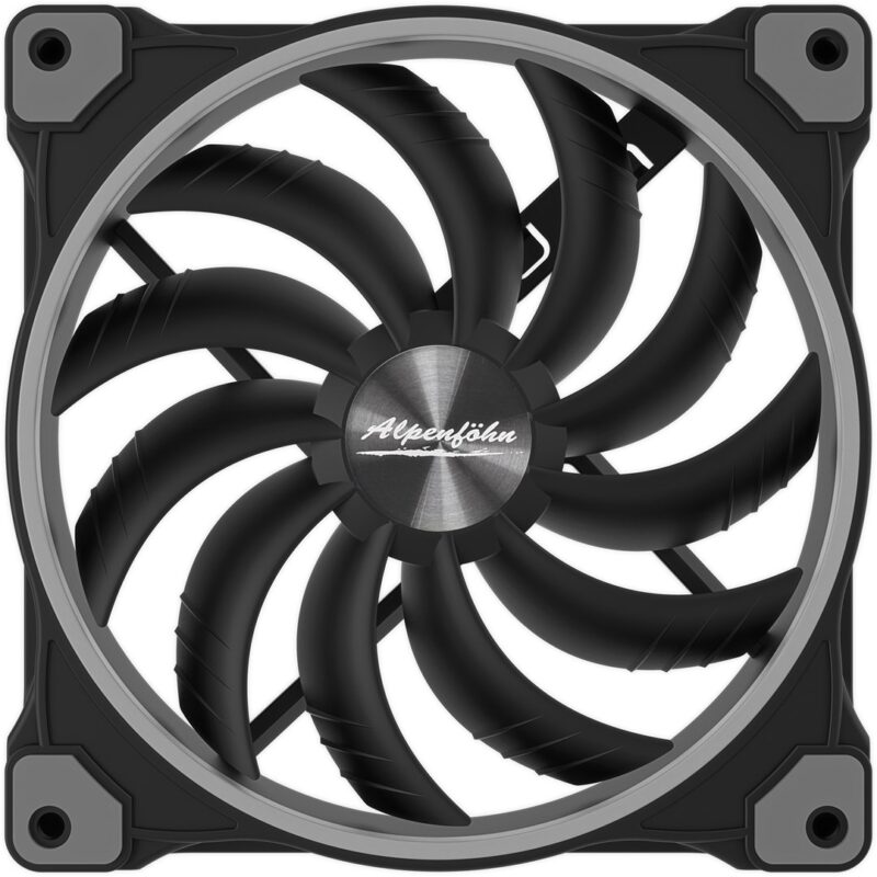 Alpenföhn Wing Boost 3 ARGB 140mm High Speed - Fan black, 3 pc(s) - Image 6