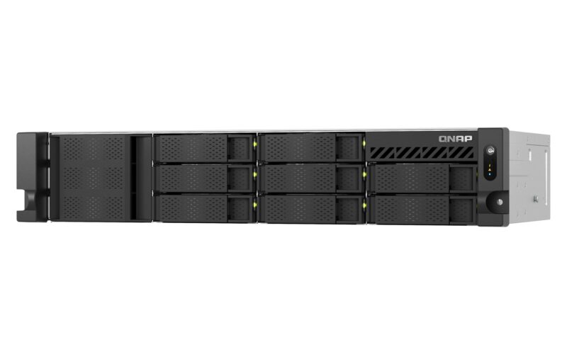 Qnap TS-855eU-8G, 2U, 8 x 2.5"/3.5" SATA, Intel Atom C5125 8C/8T, 8 GB SODIMM DDR4 (max. 64GB ), 2 x 2.5GbE, Single PSU - Image 7