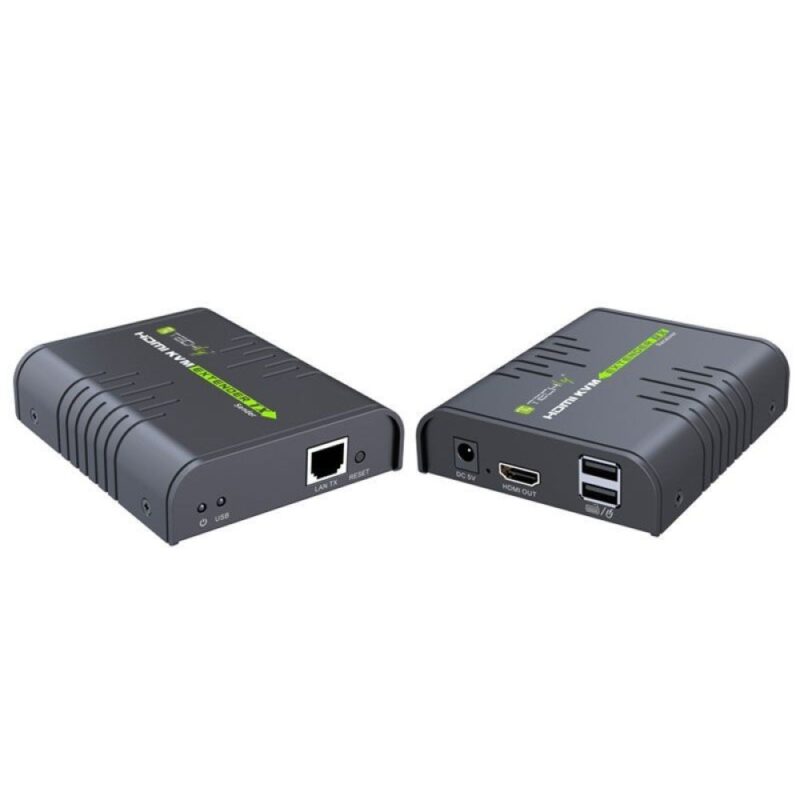 Techly IDATA HDMI-KVM2 KVM extender Transmitter & receiver - Image 8