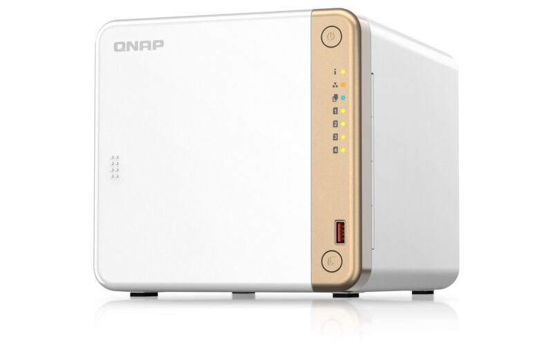 QNAP TS-462-4G NAS/storage server Tower Intel® Celeron® N4505 4 GB DDR4 0 TB QNAP QTS White - Image 8