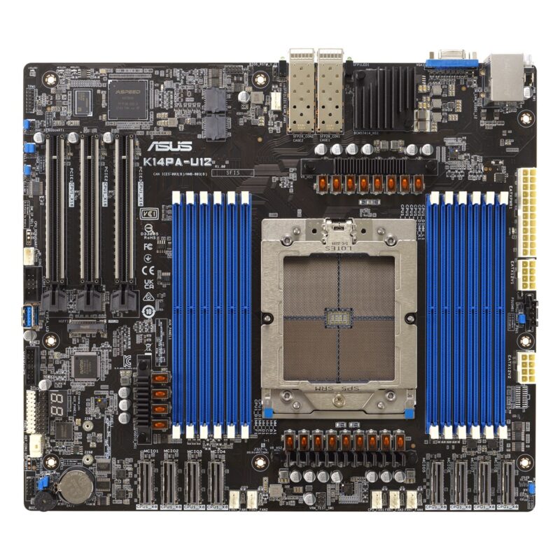 ASUS K14PA-U12/ASMB11 Socket SP5 SSI CEB - Image 2