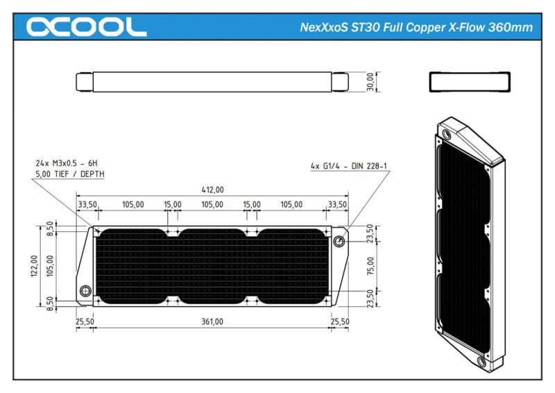 Alphacool NexXxoS ST30 Radiator - Image 7
