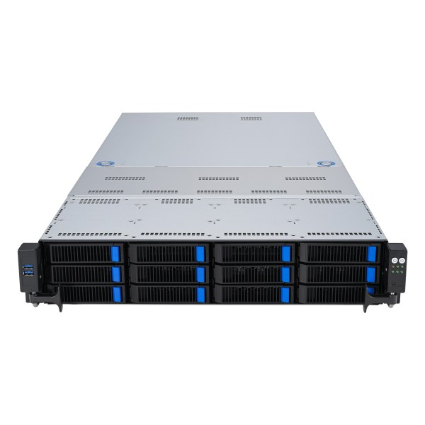 ASUS RS720-E11-RS12U (90SF01Z1-M00270) Intel C741 Rack (2U) Black, Silver - Image 2