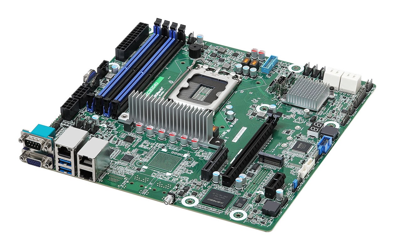 Asrock EC262D4U motherboard Intel C262 LGA 1700 micro ATX - Image 2