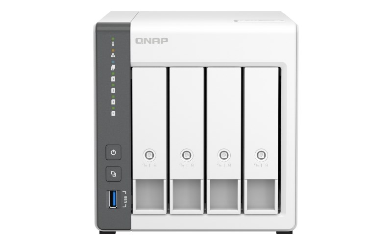 QNAP TS-433 NAS Tower Ethernet LAN Cortex-A55 - Image 3