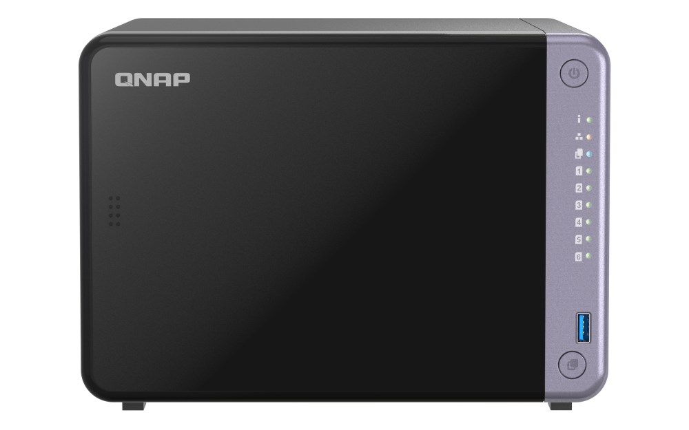 QNAP TS-632X-4G NAS/storage server Tower Ethernet LAN Black Alpine AL-524 - Image 2