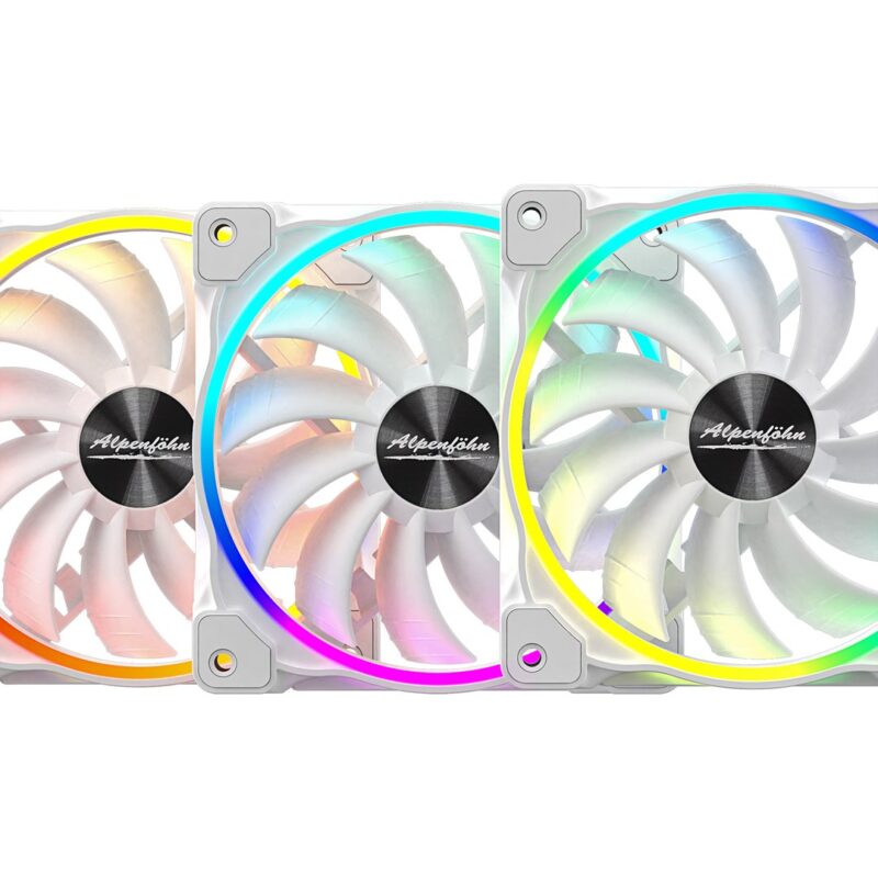 Alpenföhn Wing Boost 3 ARGB 120mm High Speed - Fan black, 3 pc(s) - Image 7