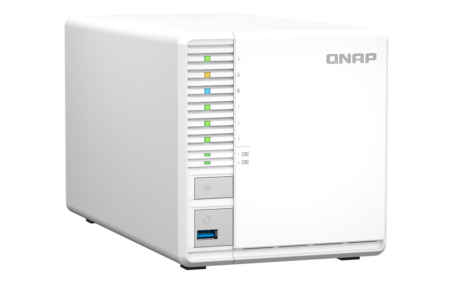 QNAP TS-364 NAS Tower Ethernet LAN White N5095 - Image 3