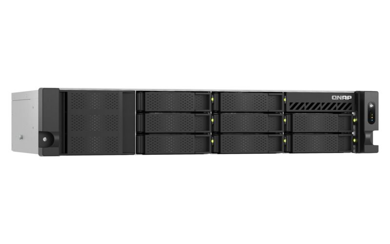Qnap TS-855eU-8G, 2U, 8 x 2.5"/3.5" SATA, Intel Atom C5125 8C/8T, 8 GB SODIMM DDR4 (max. 64GB ), 2 x 2.5GbE, Single PSU - Image 4