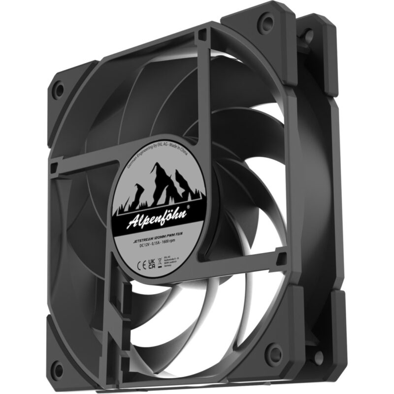Alpenföhn® JetStream Triple - black fan, 3 pieces - Image 13