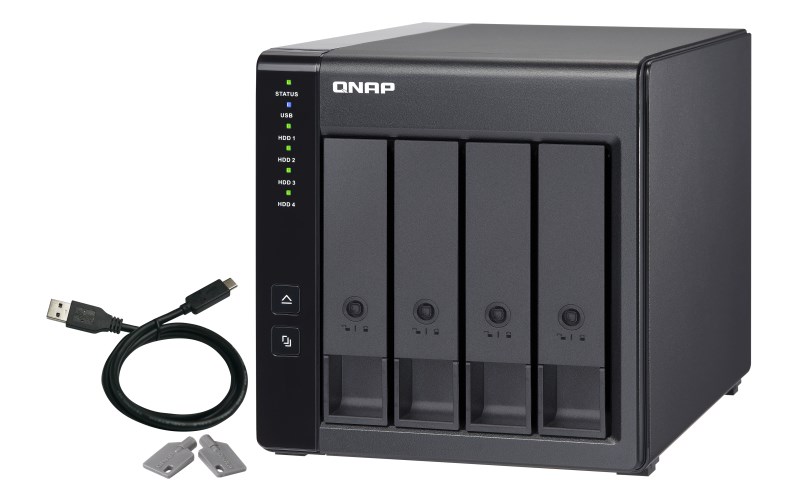 QNAP TR-004 storage drive enclosure HDD/SSD enclosure Black 2.5/3.5" - Image 8
