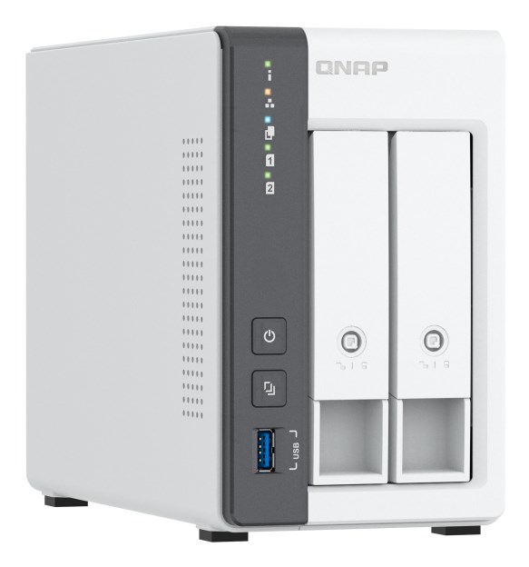 QNAP TS-216G NAS/storage server Tower Cortex-A Cortex-A55 4 GB HDD White - Image 3
