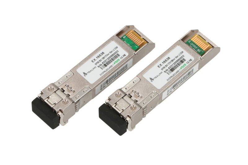 Extralink SFP28 WDM Module SFP28 25G 25Gbps 1270/1330nm, single mode, 10km, LC, DOM, pair