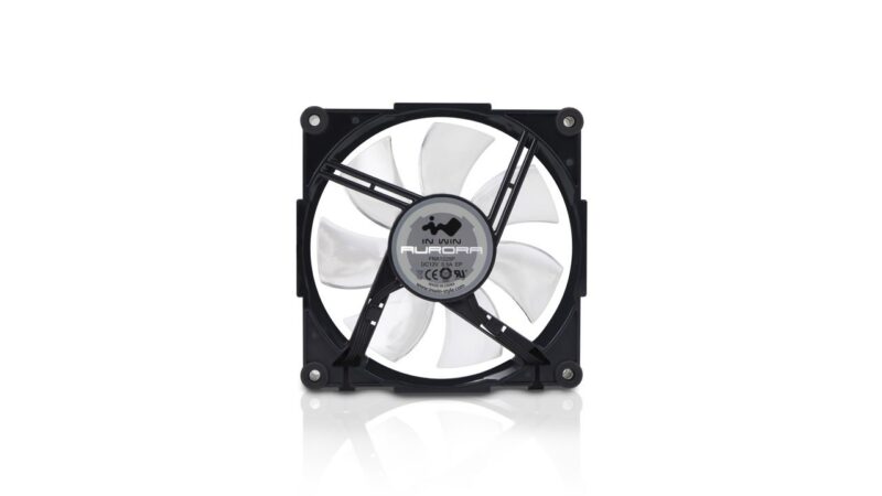 In Win AURORA Computer case Fan 12 cm Black, White 1 pc(s) - Image 5