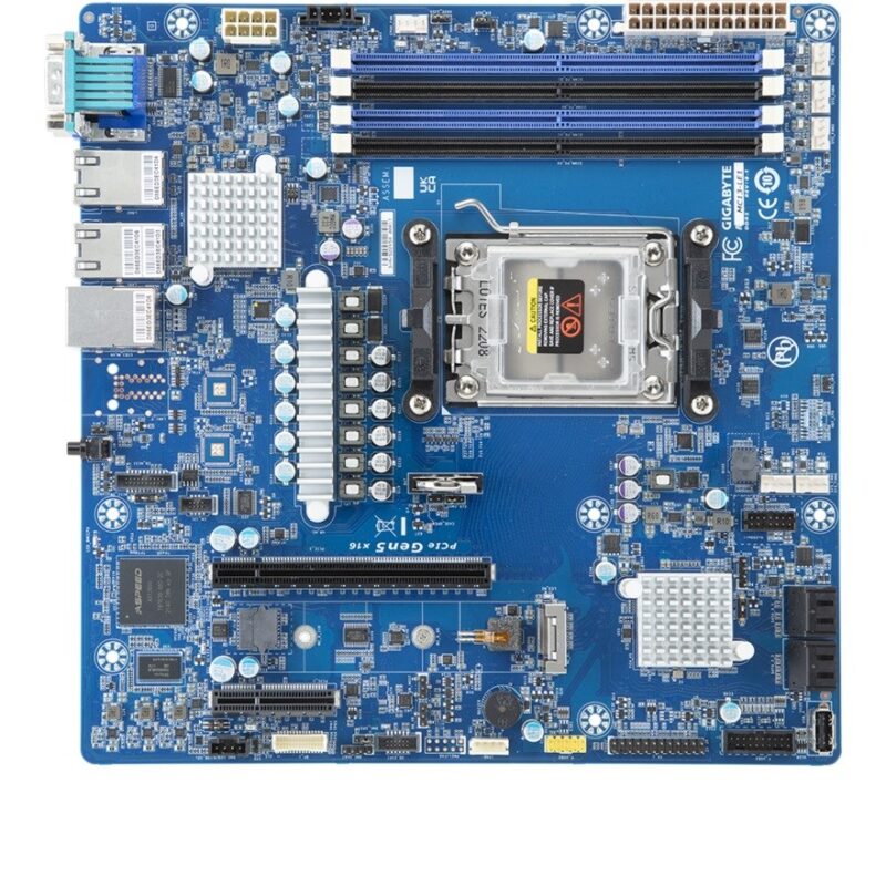 Motherboard - Gigabyte MC13-LE1 1x AM5 AMD Epyc 4004/Ryzen 7000/Ryzen 9000 B650E. - Image 2