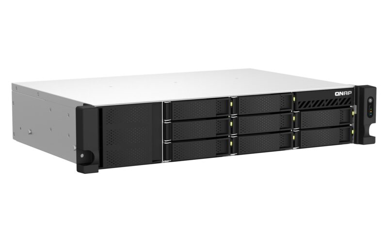 QNAP TS-864EU-RP-8G NAS/storage server Rack (2U) Ethernet LAN Black - Image 3