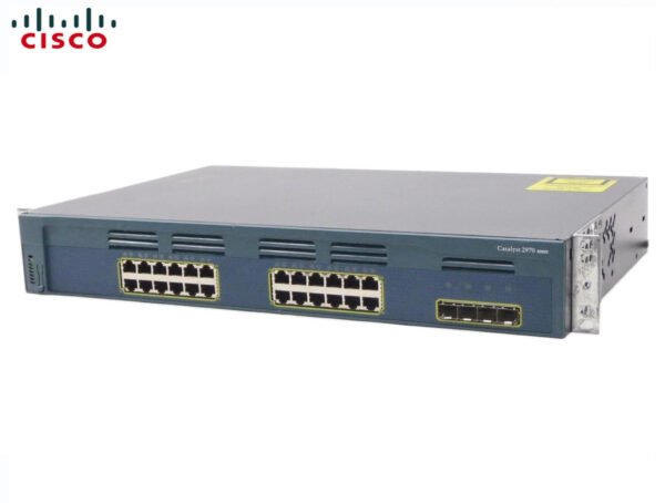 SWITCH ETH 24P 1GBE & 4xSFP CISCO CATALYST 2970