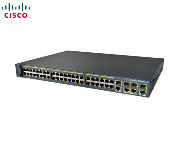 SWITCH ETH 48P 1GB RJ45 & 4x1GB SFP CISCO CATALYST 2960G
