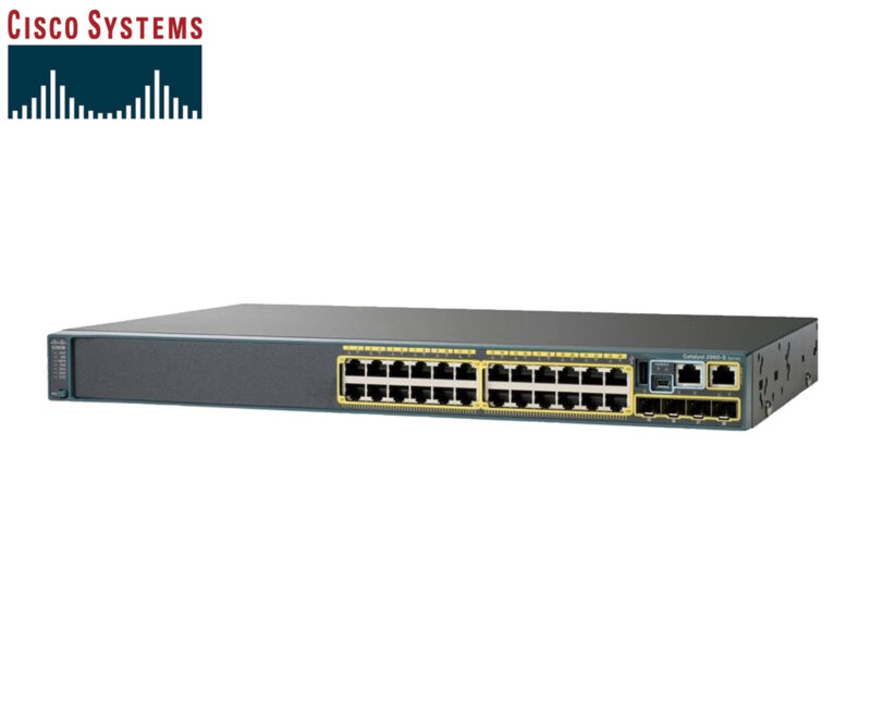 SWITCH ETH 24P 1GB & 4x1GB SFP CISCO CATALYST 2960X LAN Base