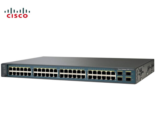 SWITCH ETH 48P 100MB 4x1GBE SFP CISCO CATALYST 3560 v2 POE