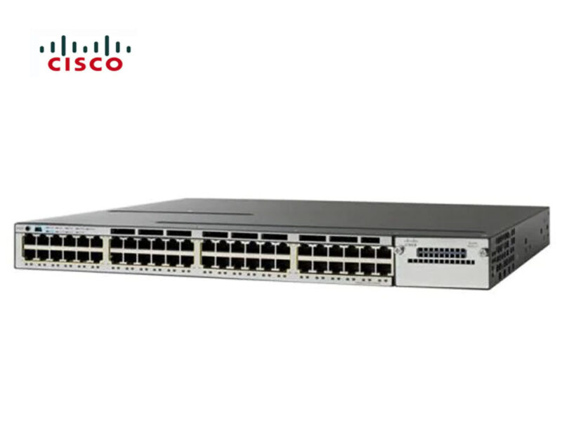 SWITCH ETH 48P 1GB CISCO 3750X 2x350w 2xFAN LAN Base