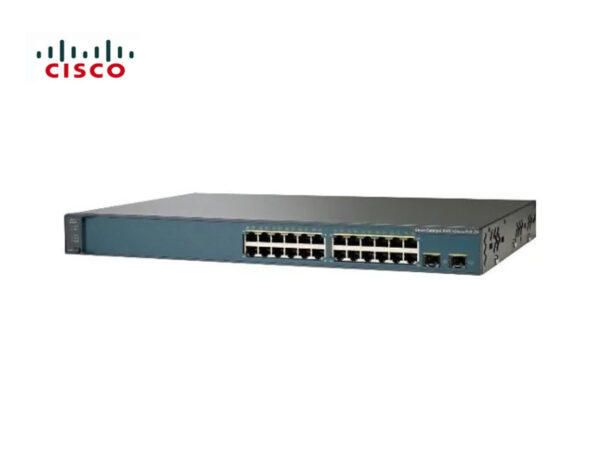 SWITCH ETH 24P 1GBE & 2SFP CISCO CATALYST 3560 v2 POE+ NEW