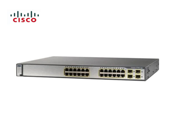 SWITCH ETH 24P 1GB & 4x1GB SFP CISCO C3750G NEW