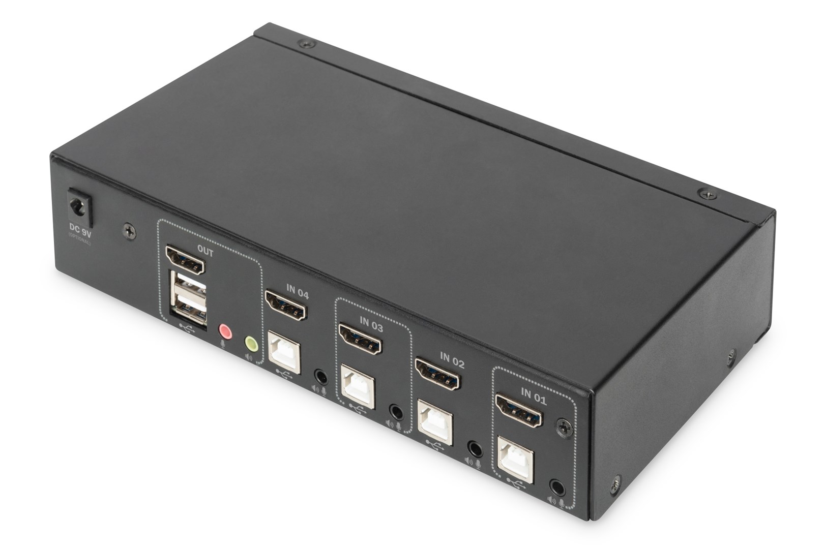 Digitus KVM Switch, 4 Port, Single Display, 4K, HDMI® - Image 7