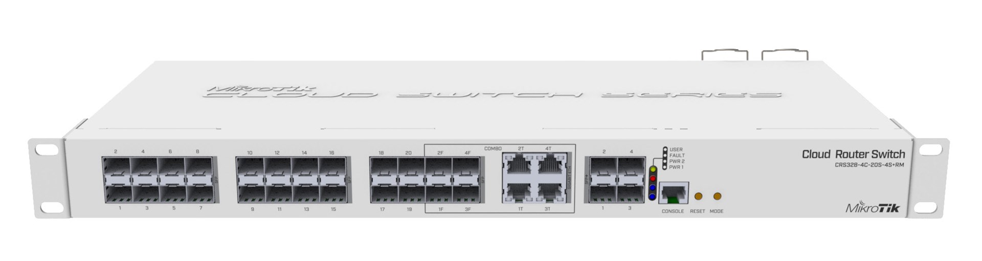Mikrotik CRS328-4C-20S-4S+RM network switch Managed L2/L3 1U White - Image 3