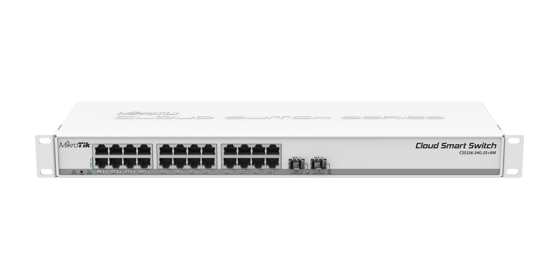 Mikrotik CSS326-24G-2S+RM network switch Managed Gigabit Ethernet (10/100/1000) Power over Ethernet (PoE) 1U White - Image 5