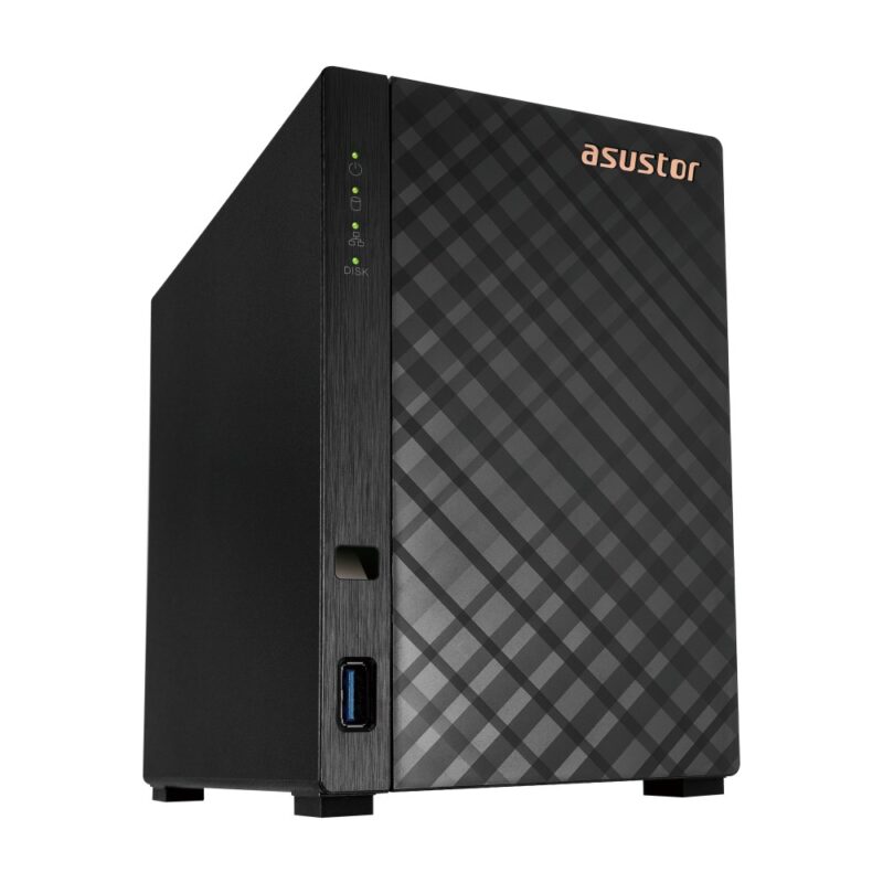 Asustor AS1102TL NAS/storage server Mini Tower Realtek RTD1619B 1 GB DDR4 0 TB ADM Black - Image 3