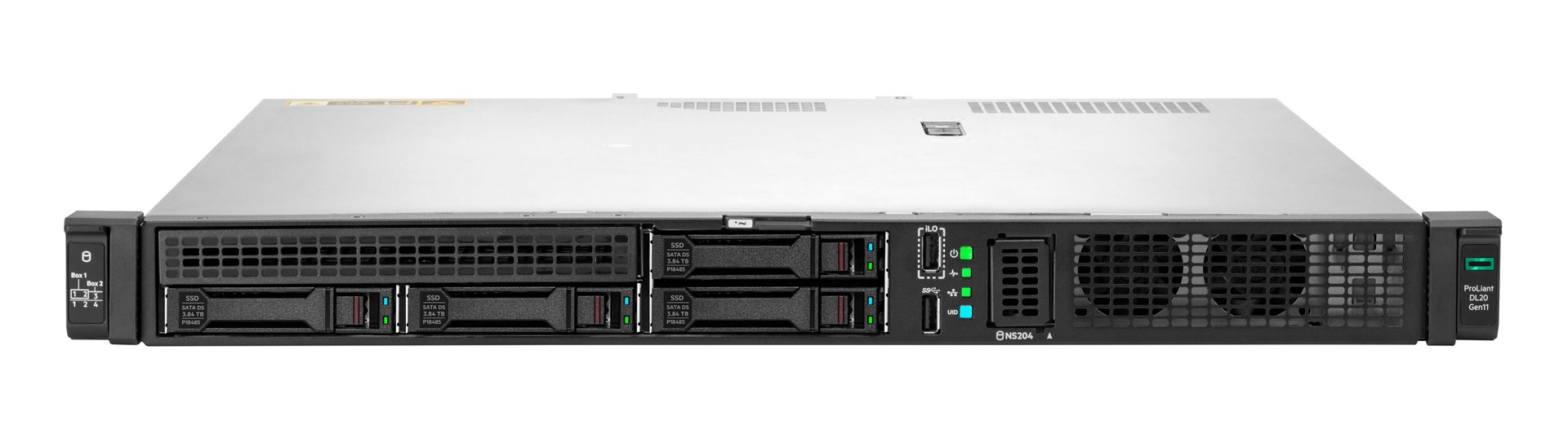 HPE ProLiant DL20 Gen11 E-2434 3.4GHz 4c 1P 32GB-U 2LFF 2x2TB HDD 290W PS EU Server - Image 6