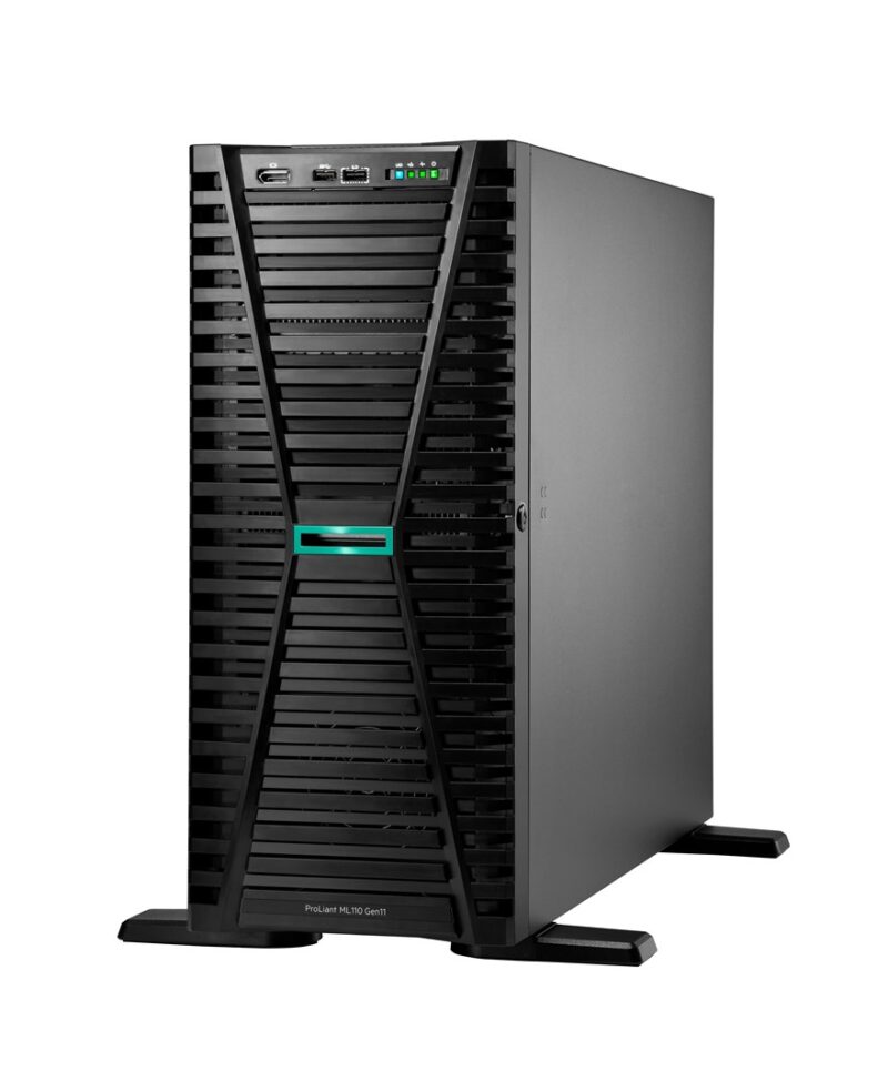 HPE ProLiant ML110 Gen11 3408U 1.8GHz 8-core 1P 16GB-R VROC 4LFF 1000W RPS Server