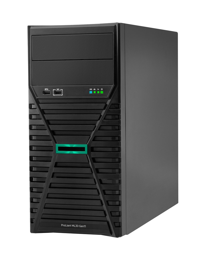 HPE ProLiant ML30 Gen11 E-2434 3.4GHz 4c 1P 32GB-U 4LFF 2x960GB SSD 800W RPS EU Server - Image 2