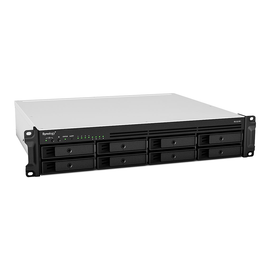 Synology RackStation RS1221RP+ NAS/storage server Rack (2U) Ryzen Embedded V1500B 4 GB DDR4 0 TB DiskStation Manager Black - Image 6