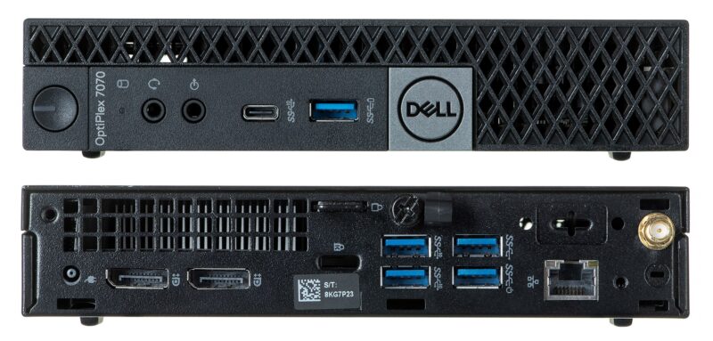 DELL OptiPlex 7070 Micro i5-9500T 16GB 256GB SSD mSFF Win11pro Used - Image 2