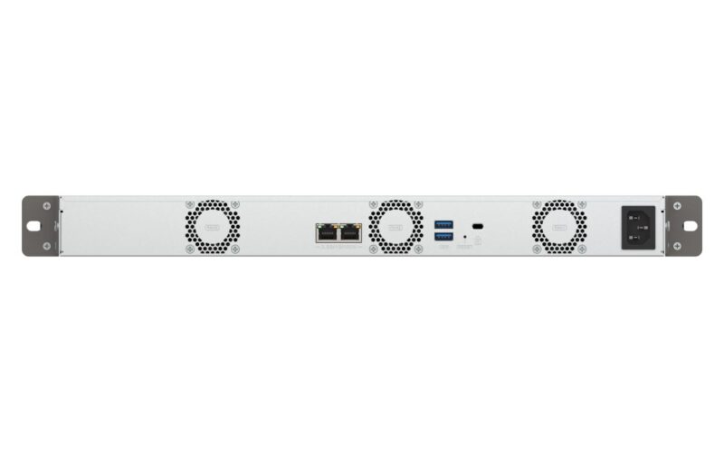 QNAP TS-433eU NAS Rack (1U) Cortex-A Cortex-A55 4 GB 0 TB QNAP Turbo System Black - Image 3