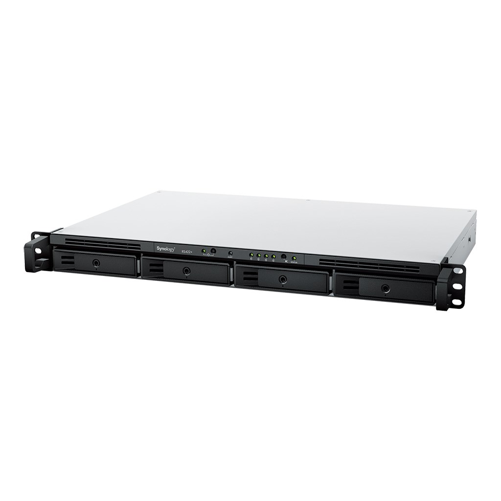 Synology RackStation RS422+ NAS/storage server Rack (1U) Ryzen Embedded R1600 2 GB DDR4 DSM Black - Image 2