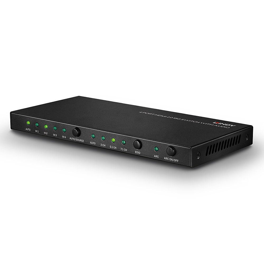 Lindy 4 Port HDMI 18G Switch with Audio - Image 5