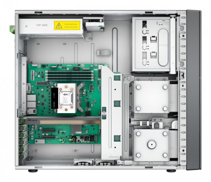 Fujitsu PRIMERGY TX1330 M6 server 0 GB Tower Intel Xeon E E-2456 3.3 GHz 32 GB DDR5-SDRAM 500 W - Image 2