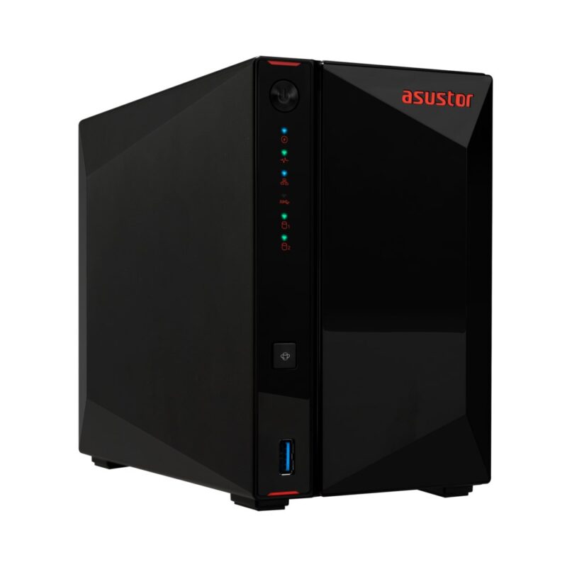 Asustor AS5402T NAS/storage server Intel® Celeron® N5105 4 GB DDR4 0 TB ADM Black - Image 2