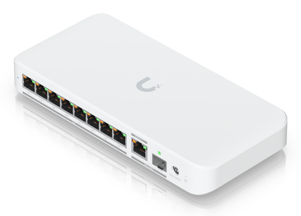Ubiquiti USW-Flex-2.5G-8-PoE Switch | 8x 2.5GbE RJ45, 1x 10GbE SFP+, 196W - Image 5