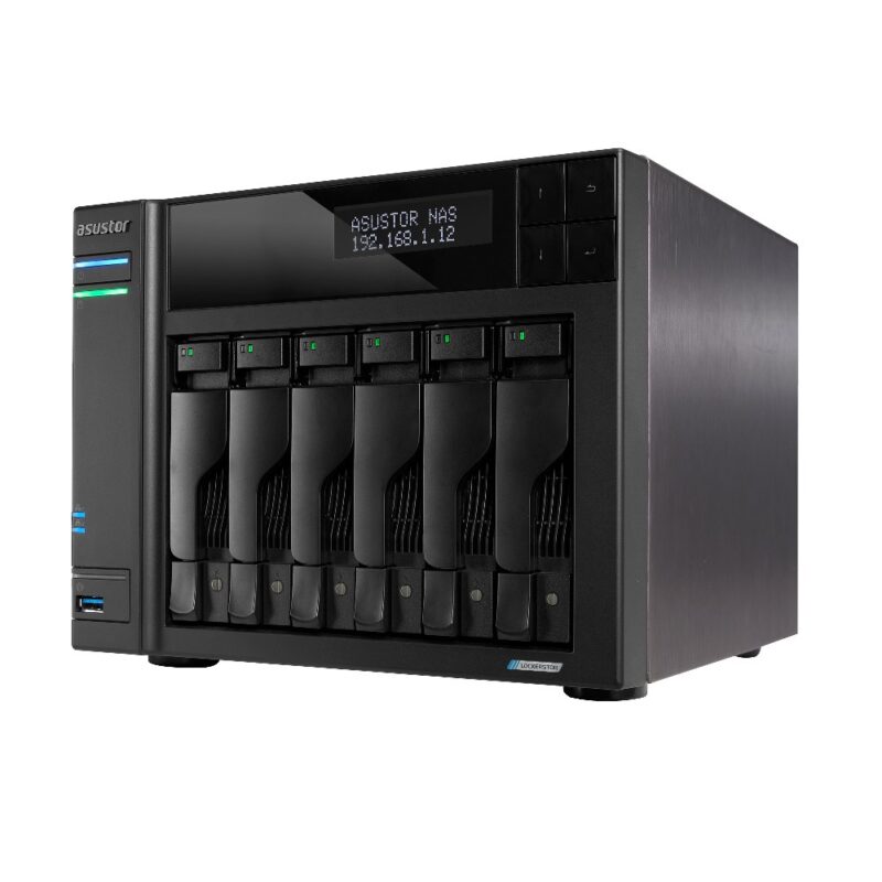 Asustor LOCKERSTOR 6 NAS Desktop Intel® Celeron® N5105 8 GB DDR4 HDD ADM Black - Image 5